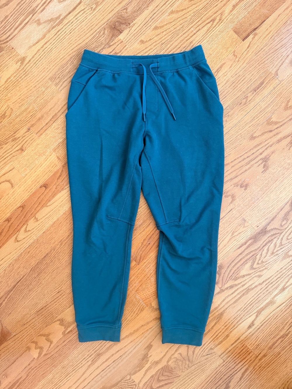 Lululemon Teal Jogger Pants - Casual Drawstring Sweatpants